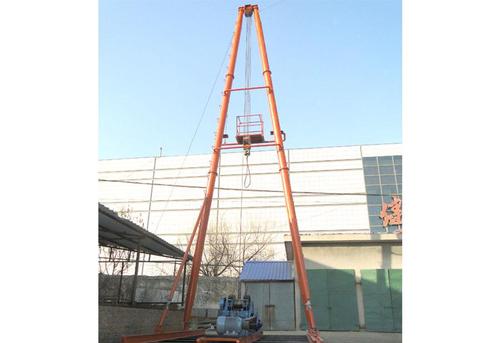 山东滨州滨钻yt-600(主机)型人字架水600米水井工程钻机 产品主要特点